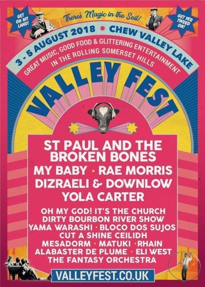 Valley Fest 2018: first lineup announced
